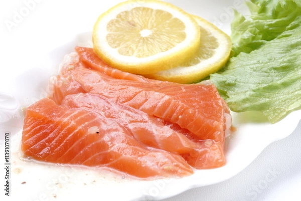 Obraz サーモンカルパッチョ