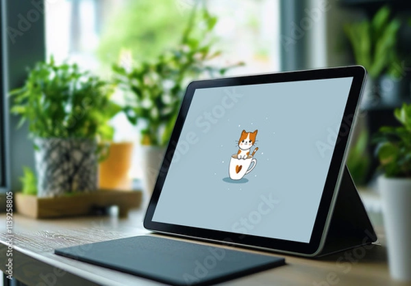Fototapeta Tablet Mockup Template