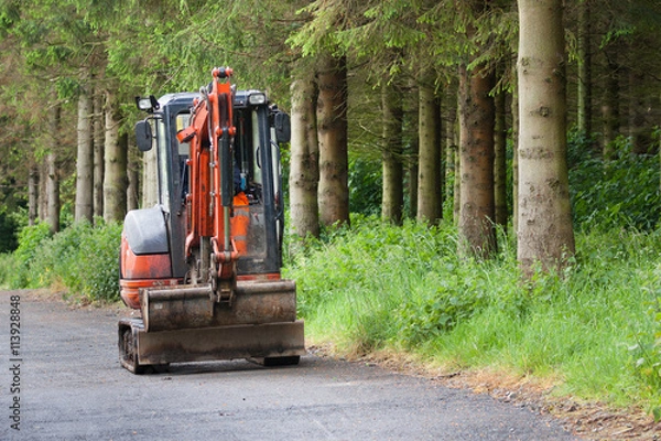 Obraz mini construction vehicle