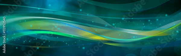 Obraz blue ocean abstract background