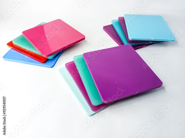Fototapeta master chip, colorful color chip, pigment masterbatch injection product, masterbatch injection color combination