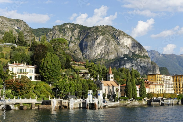 Fototapeta Cadennabia is a small community, part of the comune of Griante, in Lombardy, in the province of Como, on the west shore of Lake Como