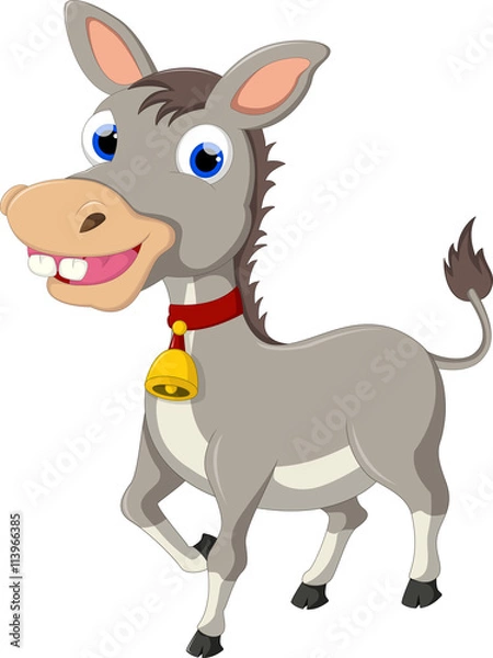 Obraz donkey cartoon for you design