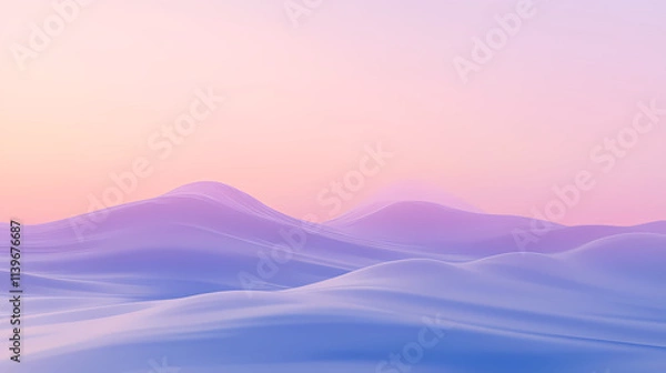 Fototapeta Simple abstract wave background