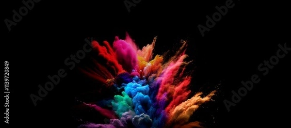 Obraz colorful background illustration 