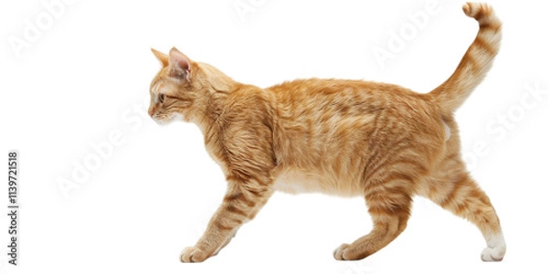 Obraz Ginger Cat in Profile View