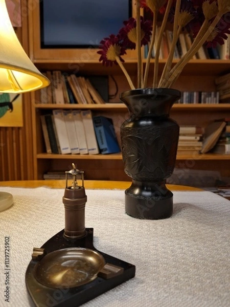Obraz old fashioned lamp