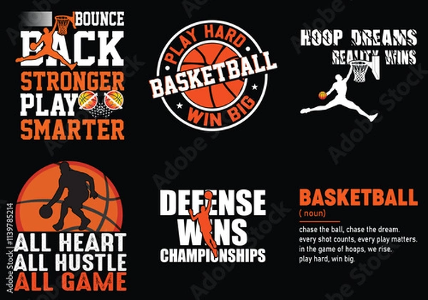 Fototapeta Awsome unick basketball  t-shirt design vector quotes lettering t shirt design for print,,100% original eps vector file ,