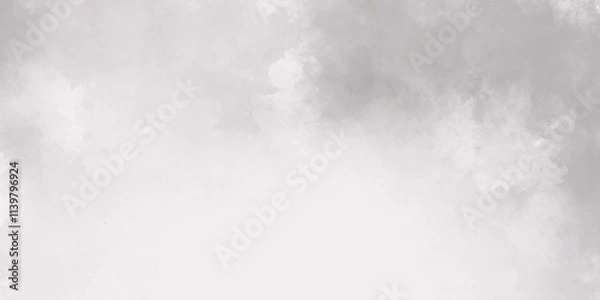 Fototapeta smoke on white background