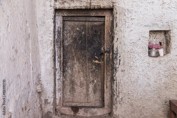 Fototapeta Old wooden door
