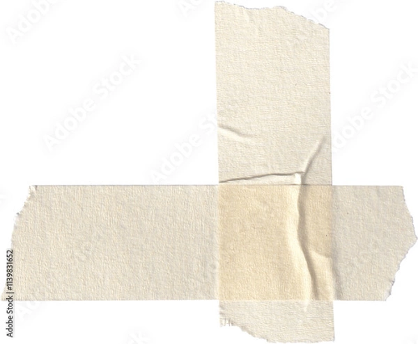 Obraz paper tape with transparent background
