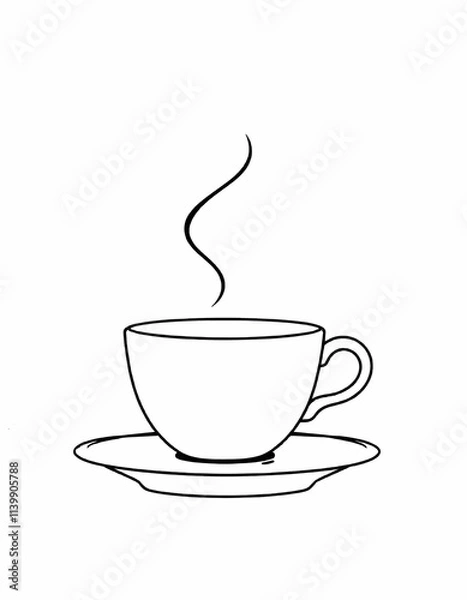 Obraz coffee cup icon