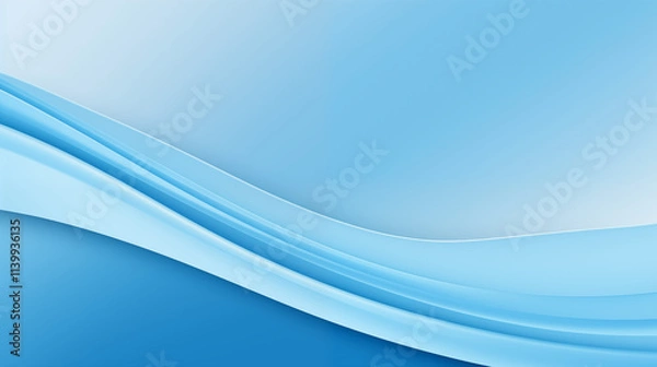 Obraz abstract blue wave background