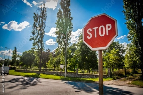 Fototapeta stop