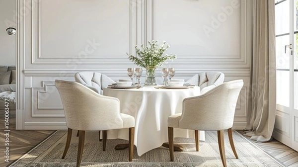 Obraz Elegant Dining Room Interior Design