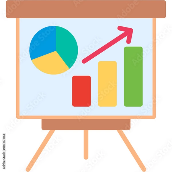 Fototapeta Presentatio Icon