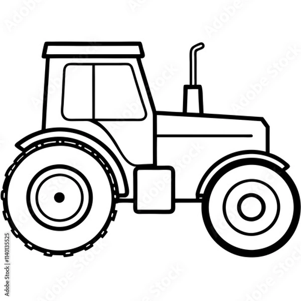 Obraz tracktor