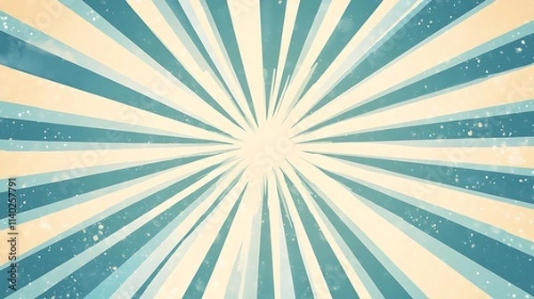 Fototapeta Calming Rhythms Illustration Featuring Soft Waves and Harmonious Abstract Patterns