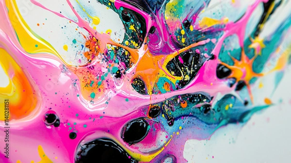 Fototapeta Abstract colorful background