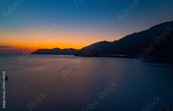 Obraz sunset over the sea