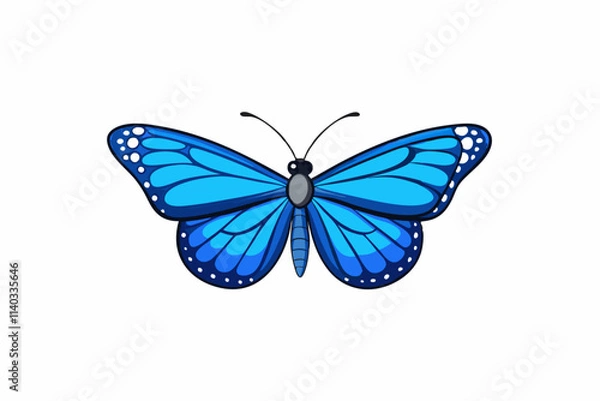 Obraz butterfly isolated on white