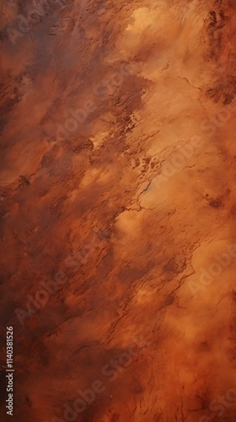 Obraz Abstract brown paint background texture