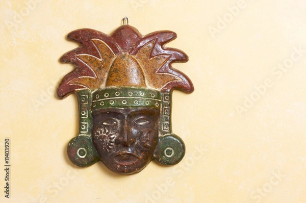 Fototapeta Ornate Myan Mask