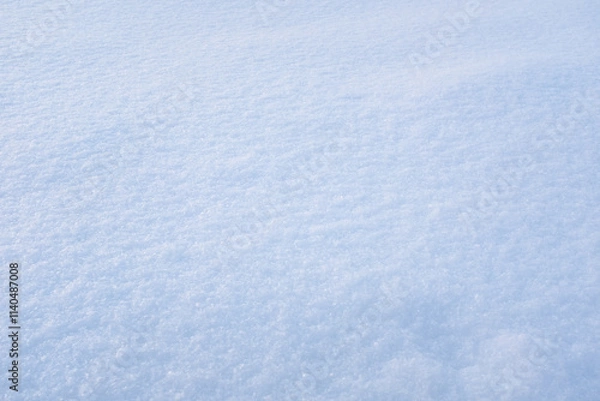 Fototapeta Fresh White Snow Texture Close-Up – Serene Winter Background with Sparkling Snowflakes for nature photography lovers or travel websites. High quality photo