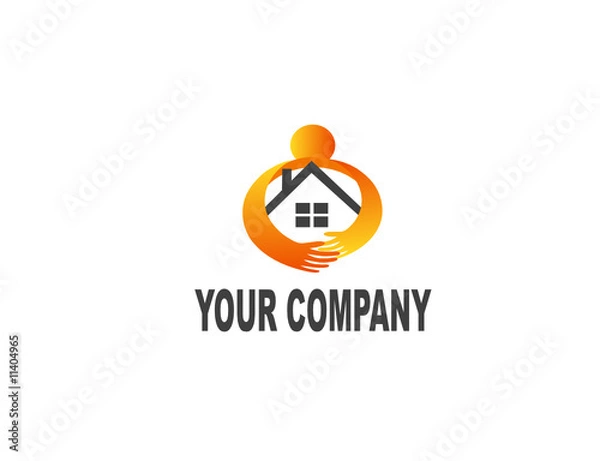 Obraz real estate logo