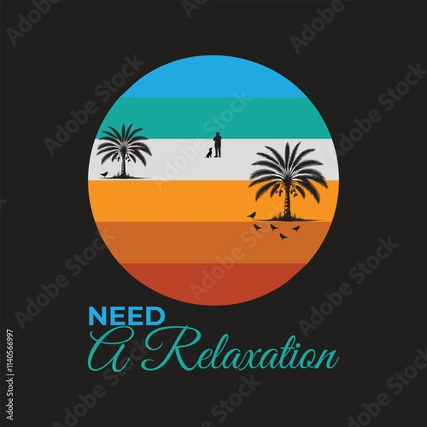 Obraz summer beach background