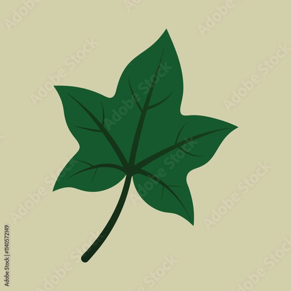 Fototapeta ivy-leaf vector