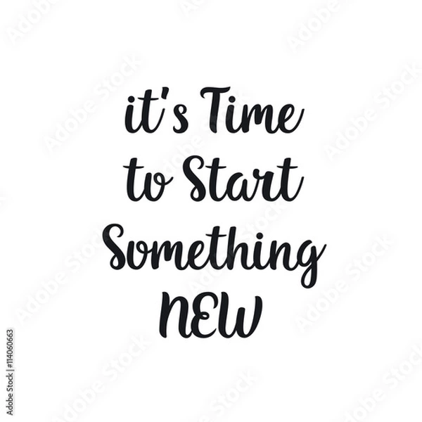 Fototapeta Vector hand drawn lettering poster