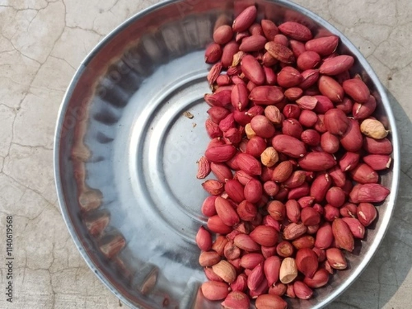Obraz Red groundnut beans 