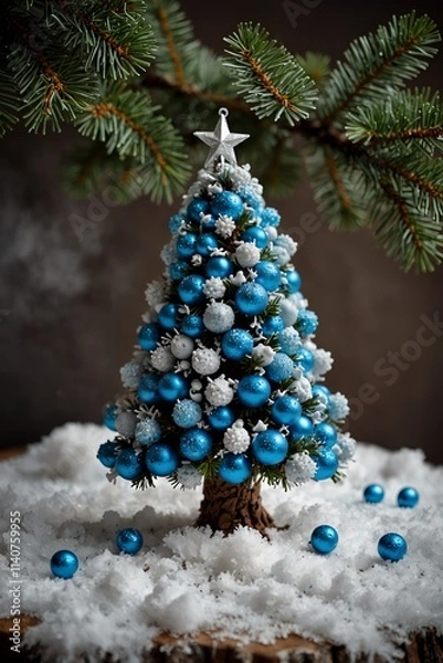 Obraz christmas tree decoration