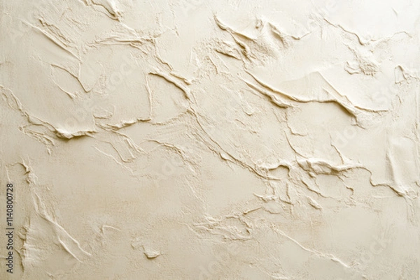 Obraz Textured beige plaster wall surface with rough abstract patterns