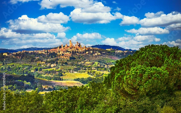 Obraz Montepulciano in der Toskana