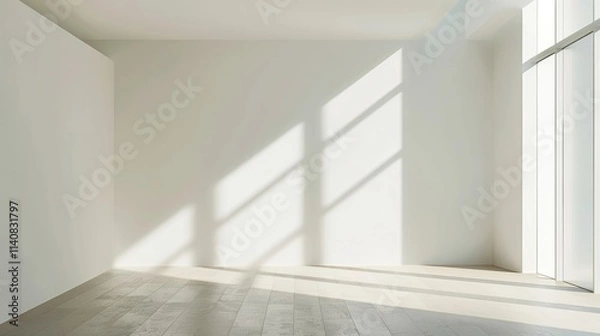 Fototapeta empty room with window