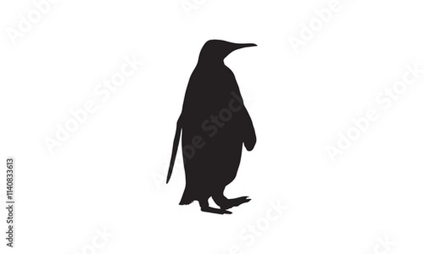 Obraz crow on a white background