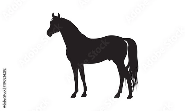 Obraz horse isolated on white