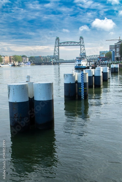 Obraz De Hef bridge in Rotterdam