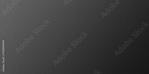 Obraz  Gray Background, Monochromatic with Fine Grain Surface in Gradient Gray Shades