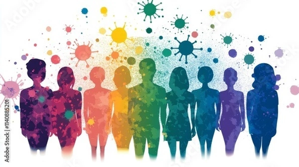 Fototapeta support groups for rare disease communities, connecting individuals and families affected by rare diseases, providing emotional and informational support for rare disease patients and their families