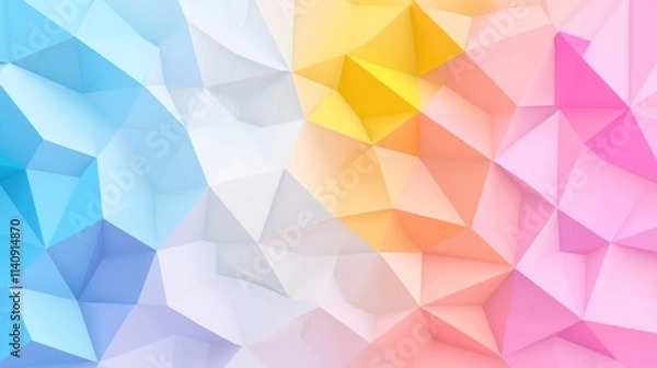 Fototapeta Modern abstract geometric design background for creative projects.