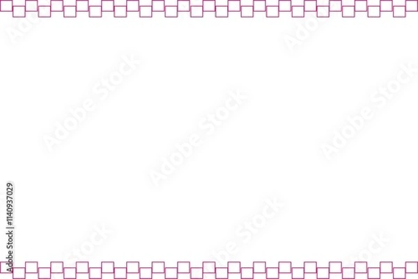 Fototapeta Artistic Abstract Border and Frame | Colorful Rectangle Frame | Creative Border