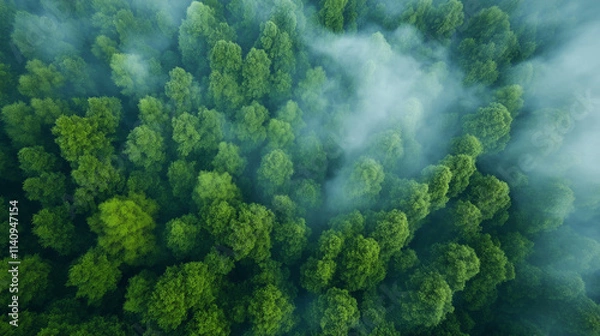 Fototapeta Beautiful forest and trees.