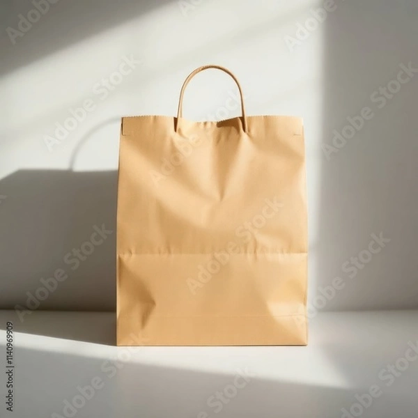 Fototapeta Product Packaging with Blank Space for Branding and Custom Text