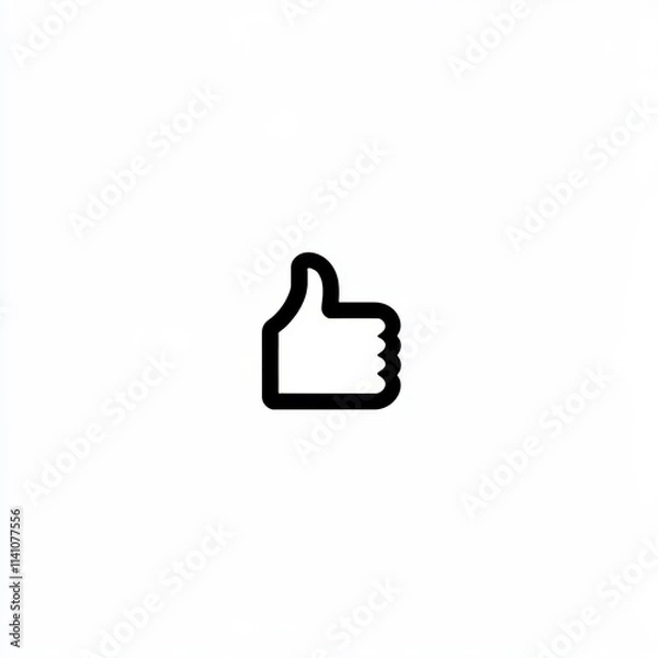 Obraz thumb up icon
