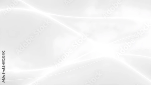 Fototapeta Elegant White Background ith Shiny Lines