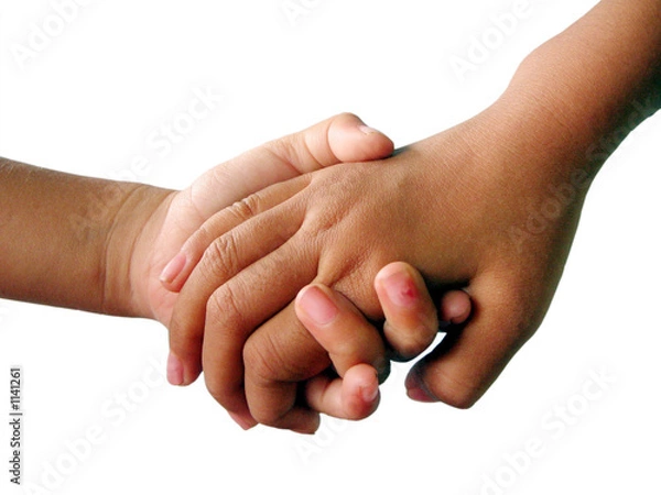 Obraz holding hand