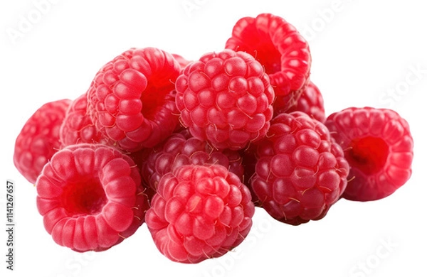 Fototapeta PNG Raspberries raspberry fruit plant.